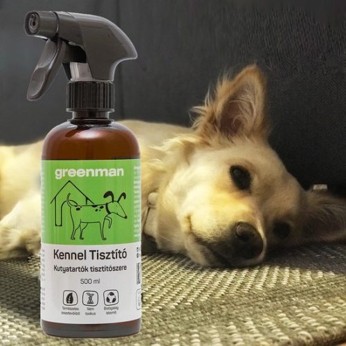 Greenman Baktériumkultúrás fekhely és kutyaól szagtalanító spray 500ml