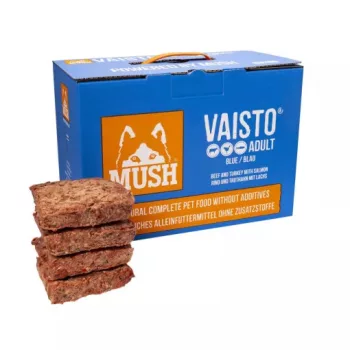   Mush Blue Marha-Pulyka-Lazac Barf komplett menü 10kg, Farkaskonyha