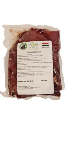 Zebra lapocka darabolt 500g, Livi's Green