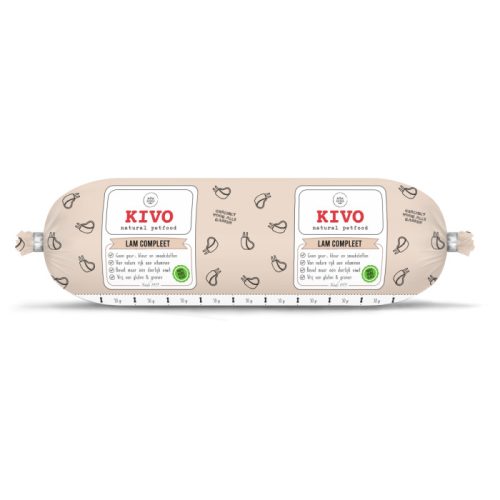 Bárány komplett barf menü 500g, KIVO 