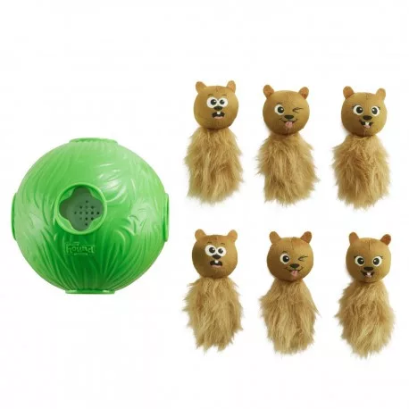 Nina Ottosson Dog Snuffle N' Treat Ball logikai játék (2. szint)