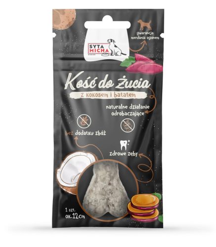 Syta Micha - Fogtisztító csont Kókusszal és édesburgonyával 12cm