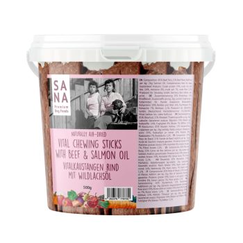   Sana - Fogtisztító rágórúd Marhával és Lazacolajjal 500g