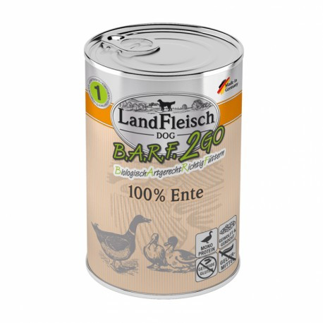 LandFleisch BARF2GO Kacsa 400g