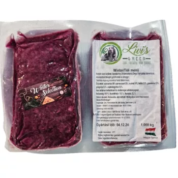   WINTER/Téli menü - Szarvas, nyúlmáj komplett menü 1kg, Livi's green