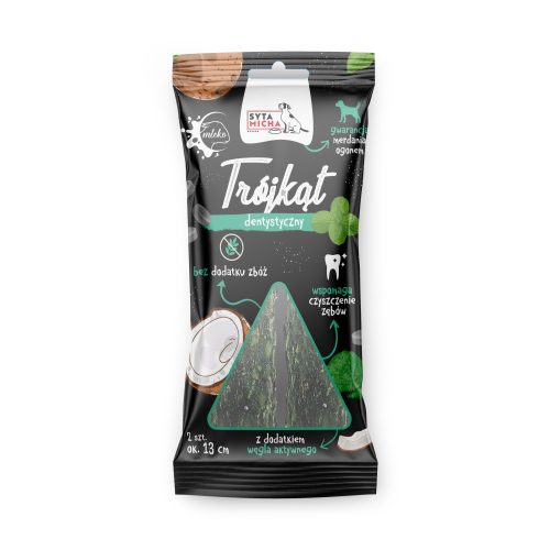 Syta Micha - Fogtisztító Háromszög Bárány, kecsketej, menta és kókusszal 13cm (2db)