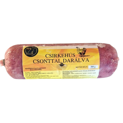 Csirkehús csonttal darálva 500g, Special Dog Food