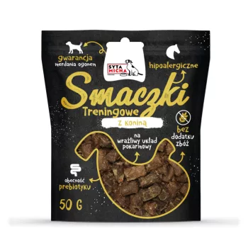   Syta Micha - Tréning falatok Lóhússal és prebiotikummal (emésztőrendszert kímélő) 50g