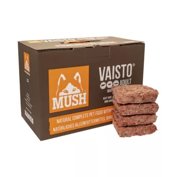   Mush Brown Marha - Bárány - Lazac barf komplett menü 10kg, Farkaskonyha