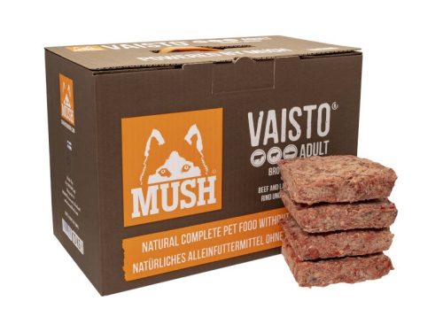 Mush Brown Marha - Bárány - Lazac barf komplett menü 10kg, Farkaskonyha