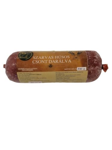 Szarvashús csonttal darálva 500g, Special Dog Food