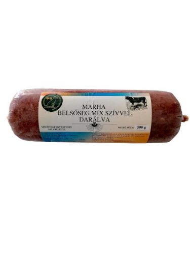 Marha belsőségek darálva szívvel 500g, Special Dog Food 