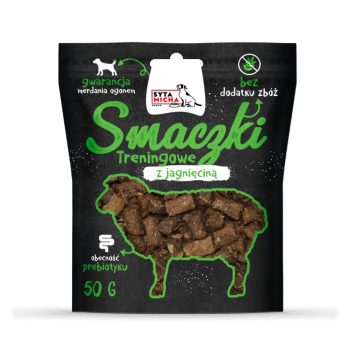   Syta Micha - Tréning falatok Bárányhússal és prebiotikummal 50g 