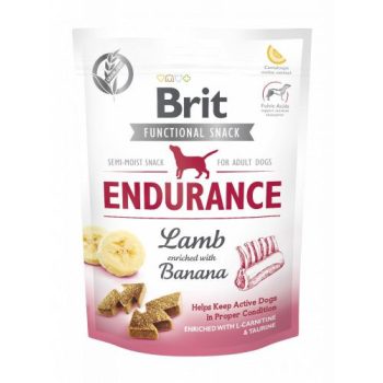 Brit Care Functional Snack ENDURANCE - Bárány és Banán 