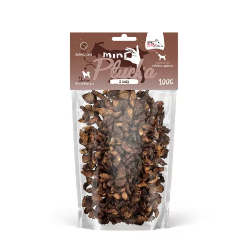 Syta Micha - Tréning snack Szárított Mini Kecsketüdő 100g