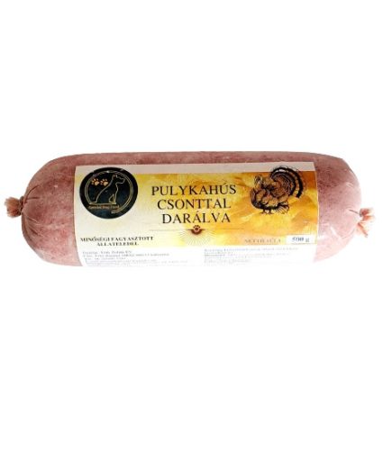 Pulykahús csonttal darálva 500g, Special Dog Food