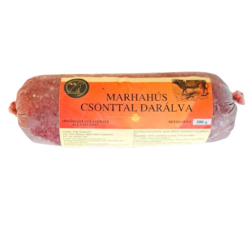 Marhahús csonttal darálva 500g, Special Dog Food