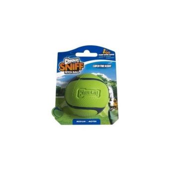 CHUCKIT Sniff Mogyoróvaj Illatú Labda (M) 