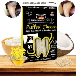 Qchefs Puffed Cheese - Természetes fogtisztító stick