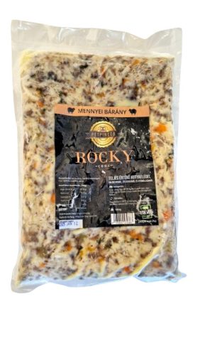 Petpincér - ROCKY COOL - jéghideg Bárány 1kg (50% hústartalom)