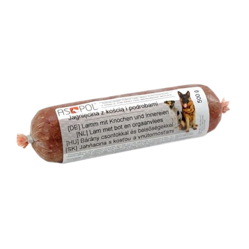 Bárányhús csonttal és belsőséggel darálva 500g, Aspol