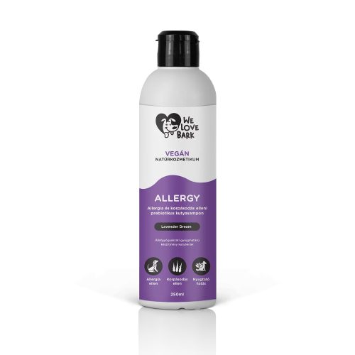 We Love Bark - Allergy prebiotikus sampon 250ml (Lavender dream)