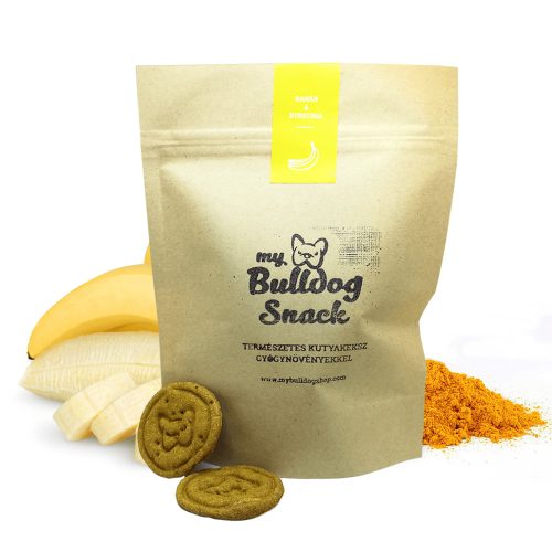 My Bulldog Shop Kutyakeksz - Banán és Homoktövis 100g