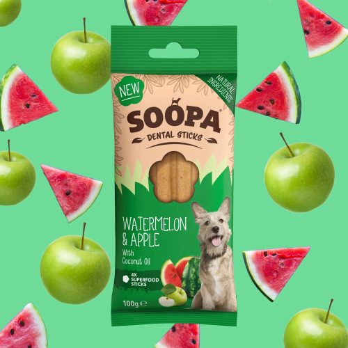 SOOPA Dental Sticks - Görögdinnyével és almával 100g