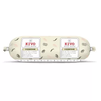 4 halas komplett barf menü 500g, KIVO