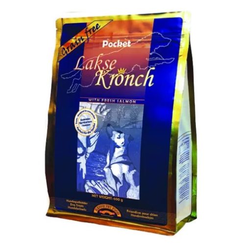 Kronch Pocket lazacos tréning jutalomfalat 600g, Farkaskonyha 