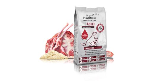PLATINUM Adult Lamb + Rice száraztáp bárányhúsból