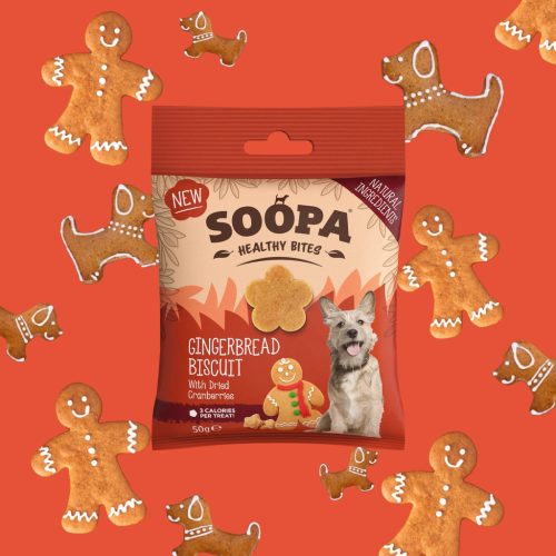 SOOPA Healthy Bites - Mézeskalács keksz jutalomfalat 50g