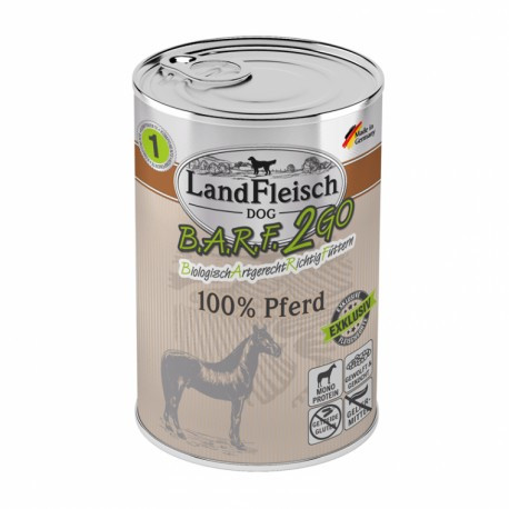 LandFleisch BARF2GO Exkluzív Ló 400g