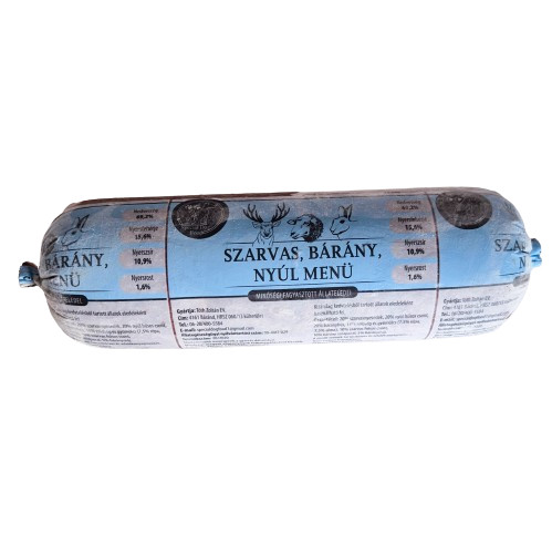 Szarvas-Bárány-Nyúl menü 500g, Special Dog Food