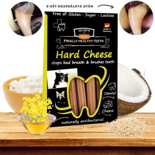 Qchefs Hard Cheese - Természetes fogtisztító stick