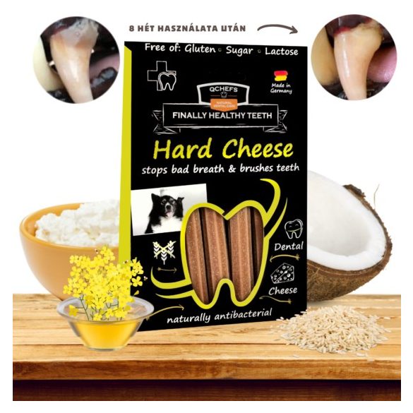 Qchefs Hard Cheese - Természetes fogtisztító stick