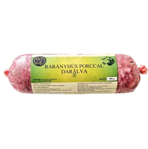 Bárányhús porccal darálva 500g, Special Dog Food