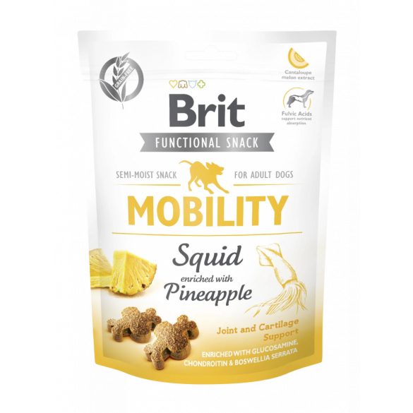  Brit Care Functional Snack MOBILITY - Tintahal és ananász 