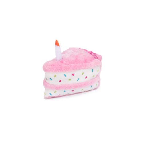 ZippyPaws Születésnapi torta - rózsaszín