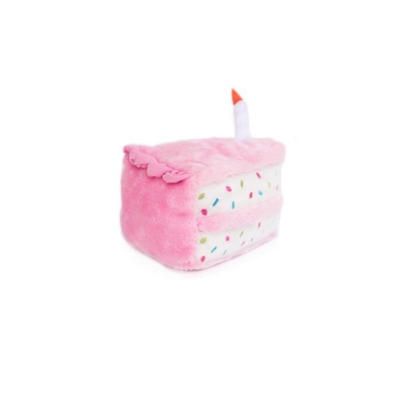ZippyPaws Születésnapi torta - rózsaszín