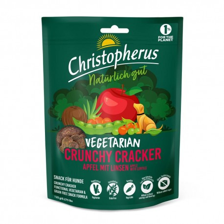 Christopherus Vegetarian - Crunchy Snack alma és lencse 125g