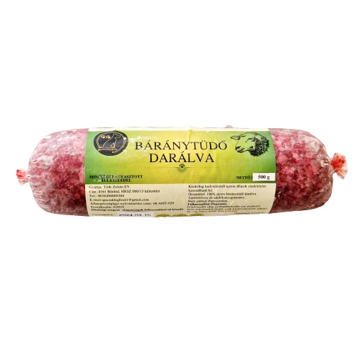 Báránytüdő darálva 500g, Special Dog Food