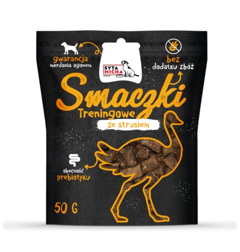 Syta Micha - Tréning falatok Strucchússal és prebiotikummal 50g