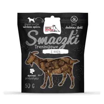   Syta Micha - Tréning falatok Kecskehússal és prebiotikummal 50g 