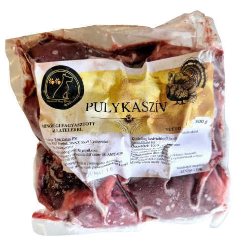 Pulykaszív 500g, Special Dog Food