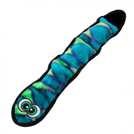 Invincibles Blue Snake sípoló plüss kutyajáték L - Outward Hound