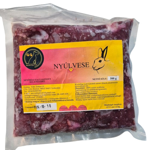 Nyúlvese 500g, Special Dog Food