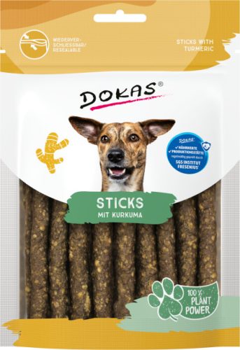 Dokas vegetáriánus stick Kurkumával 105g