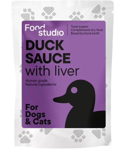 Kacsa Szósz pisztráng májjal és sárgarépával 100ml, Food Studio