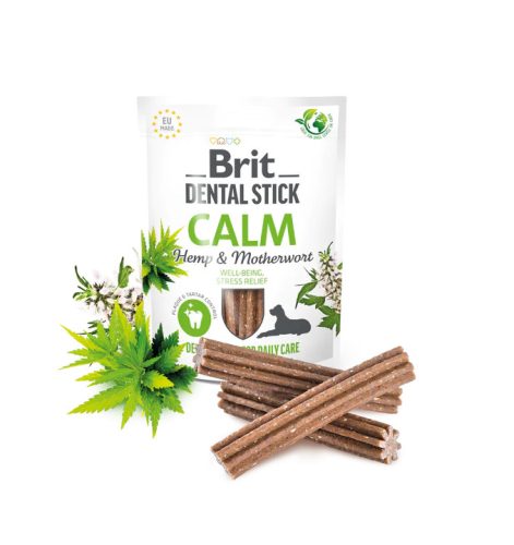 Brit Care Dental Stick Calm - Kender és Anyafű